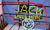 Jack Daniel's Jack Lives Here New Jersey Neon Sign Lamp Light