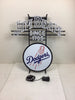 Jim Beam Whiskey Los Angeles Dodgers LED Neon Sign Light Lamp