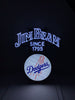 Jim Beam Whiskey Los Angeles Dodgers LED Neon Sign Light Lamp