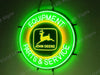 John Deere Equipment Parts & Service LED Neon Sign Light Lamp