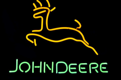 John Deere Quality Farm Equipment Neon Light Sign Lamp