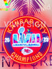 Kansas City Chiefs 57 Super Bowl LVII Champions Neon Light Sign Lamp With HD Vivid Printing