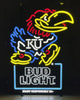 Bud Light Kansas Jayhawks Beer LED Neon Sign Light Lamp