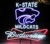 Kansas State Wildcats Mascot University Neon Light Lamp Sign