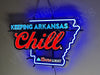 Light Beer Mountain Keeping Arkansas Chill LED Neon Sign Light Lamp