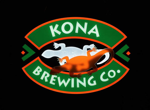 Kona Brewing Company Hawaii Beer HI 3D LED Neon Sign Light Lamp