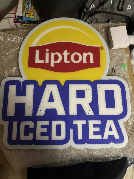 Lipton Hard Iced Tea 2D LED Neon Sign Light Lamp