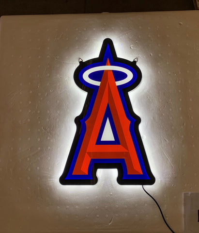 Los Angeles Angels 2D LED Neon Sign Light Lamp