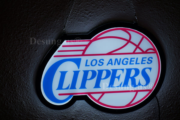 Los Angeles Clippers 2D LED Neon Sign Light Lamp