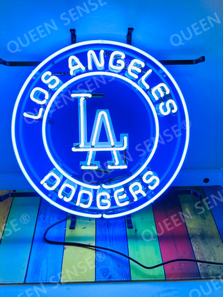 Los Angeles Dodgers LAD Neon Light Sign Lamp With HD Vivid Printing