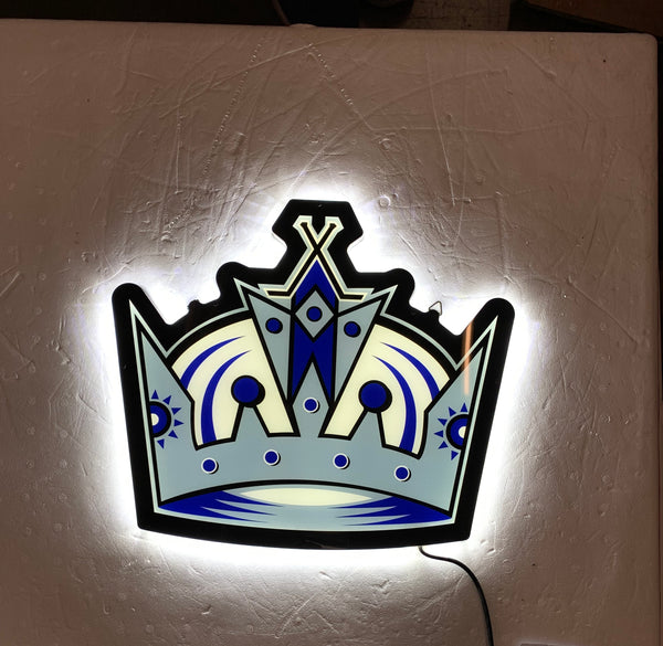 Los Angeles Kings 2D LED Neon Sign Light Lamp