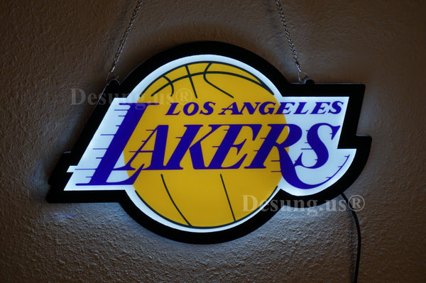 Los Angeles Lakers 2D LED Neon Sign Light Lamp