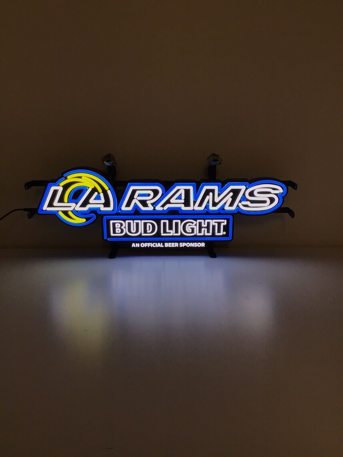 Bud Light Los Angeles Rams NFL LED Sign