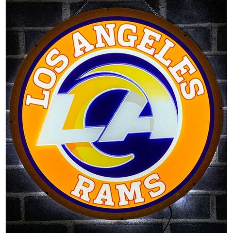 Los Angeles Rams 3D LED Neon Sign Light Lamp