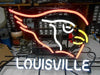 Louisville Cardinals Mascot Logo Neon Light Lamp Sign
