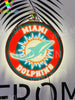 Miami Dolphins 3D LED Neon Sign Light Lamp
