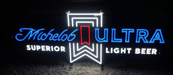 Michelob Ultra Superior Light Beer LED Neon Sign Light Lamp