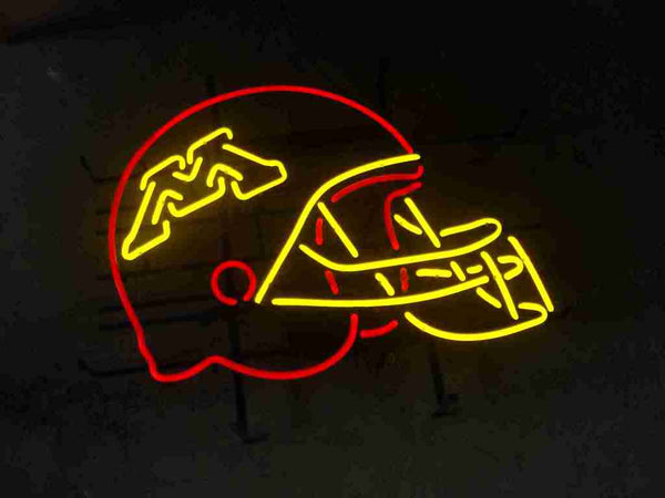 Minnesota Golden Gophers Mascot Helmet Neon Sign Light Lamp