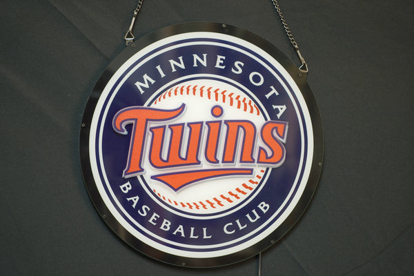 Minnesota Twins 3D LED Neon Sign Light Lamp