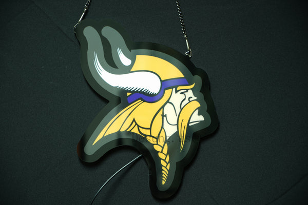 Minnesota Vikings 2D LED Neon Sign Light Lamp