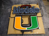 Cerveza Modelo Beer University of Miami Hurricanes LED Neon Sign Light Lamp