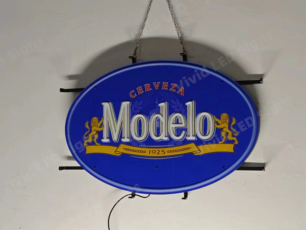 Modelo Cerveza 1925 LED Neon Sign Light Lamp