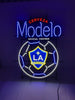 Modelo Cerveza Led Beer Sign LA Galaxy Soccer Team LED Light Lamp Neon Sign