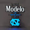 Modelo Especial Cerveza North Carolina Tarheels LED Neon Sign Light Lamp