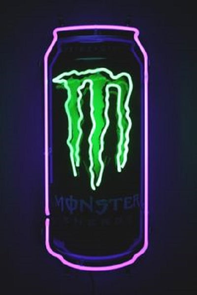 Monster Energy Drink Neon Light Sign Lamp HD Vivid Printing