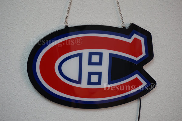 Montreal Canadiens 2D LED Neon Sign Light Lamp