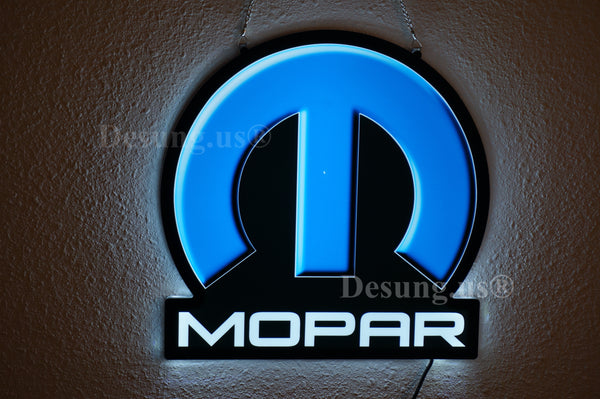 Mopar Hemi 2D LED Neon Sign Light Lamp