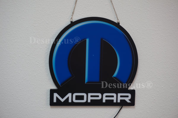 Mopar Hemi 2D LED Neon Sign Light Lamp