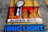 Super Bowl LIX 59 Bud Light Beer New Orleans LED Neon Sign Light Lamp