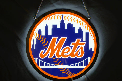 New York Mets 3D LED Neon Sign Light Lamp