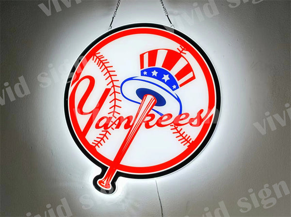 New York Yankees 2D LED Neon Sign Light Lamp