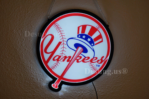 New York Yankees 2D LED Neon Sign Light Lamp