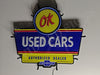 OK Used Cars 3 LED Neon Sign Light Lamp