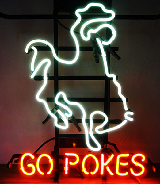 Oklahoma State Cowboys Go Pokes OSU Neon Light Lamp Sign