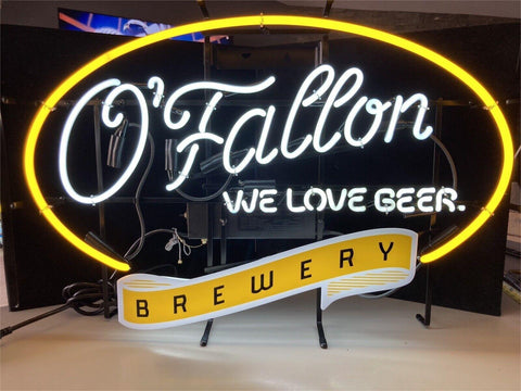 O’Fallon Brewery We Love Beer Neon Sign Light Lamp