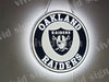 Oakland Raiders 3D LED Neon Sign Light Lamp