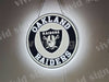 Oakland Raiders 3D LED Neon Sign Light Lamp