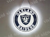 Oakland Raiders 3D LED Neon Sign Light Lamp