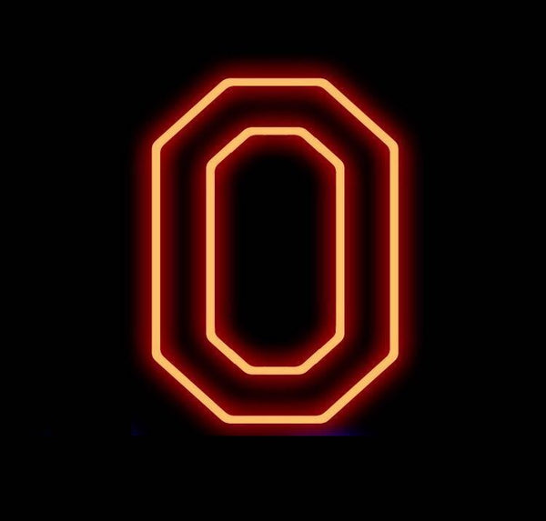 Ohio State University Buckeyes Neon Sign Light Lamp