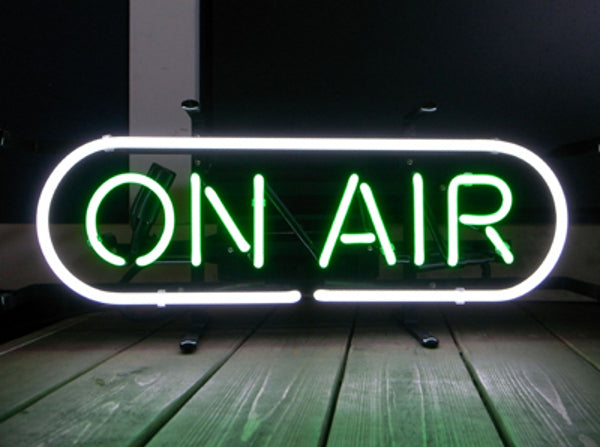 On Air Neon Light Sign Lamp Real Glass Wall Decor