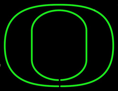 Oregon Ducks Neon Sign Light Lamp