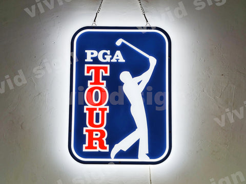 PGA Tour 3D LED Neon Sign Light Lamp