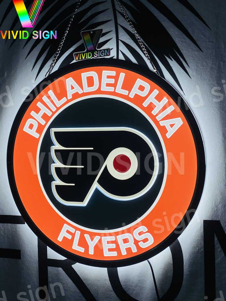 Philadelphia Flyers 3D LED Neon Sign Light Lamp