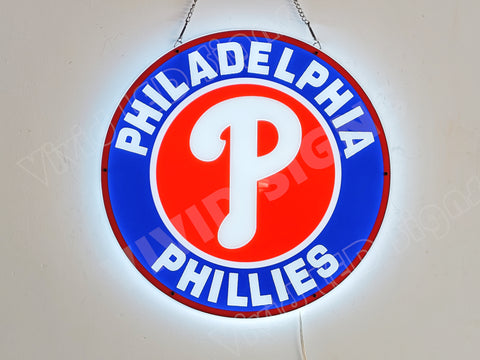 Philadelphia Phillies 3D LED Neon Sign Light Lamp