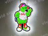 Philadelphia Phillies Phillie Phanatic Bird 3D LED Neon Sign Light Lamp