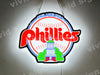 Philadelphia Phillies Retro Primary Team Logo 3D LED Neon Sign Light Lamp